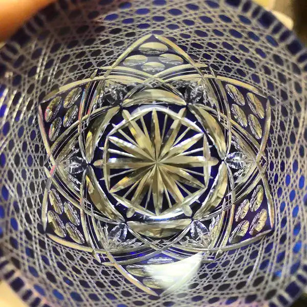 切子グラス 幻の八角籠目