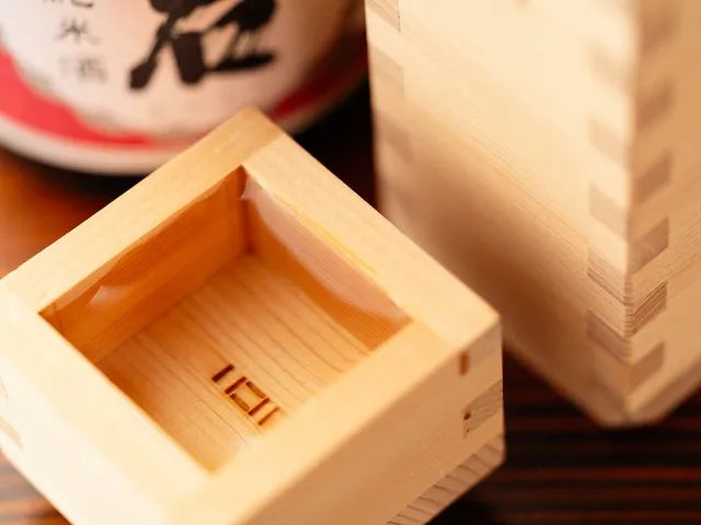 大垣枡（国産ひのき）いこいシリーズ Ochoko×Tokkuri酒器セット