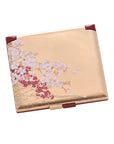 （完売）金沢箔  桜に流水　箔コンパクトミラー