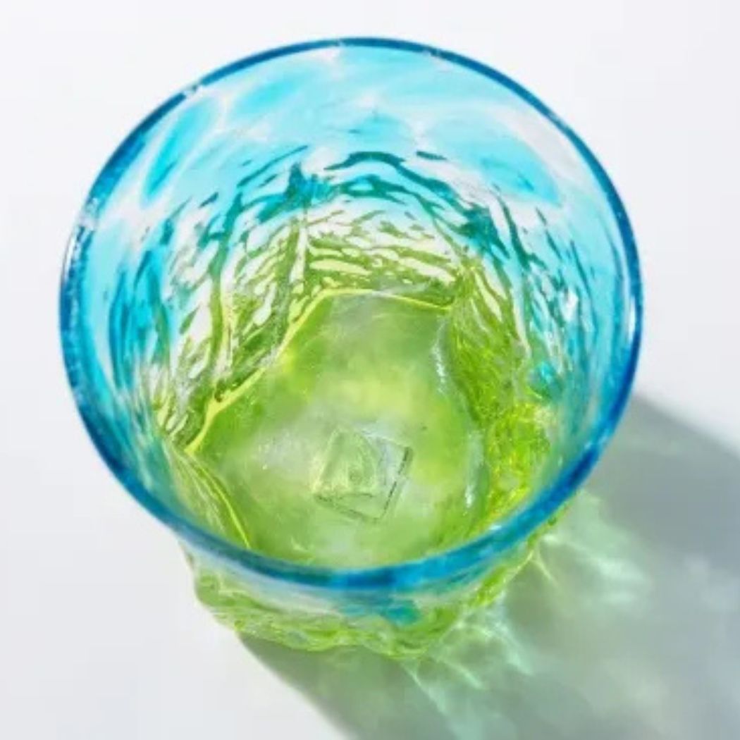 琉球硝子 おんなブルーグラス