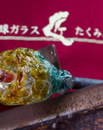 琉球硝子 おんなブルーグラス